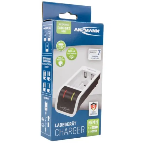 ANSMANN AG Akku-Ladegerät Comfort Mini^ Akku-ladegeräte