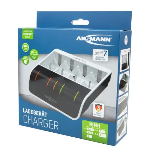 ANSMANN AG Akku-Ladegerät Comfort Multi^ Akku-ladegeräte