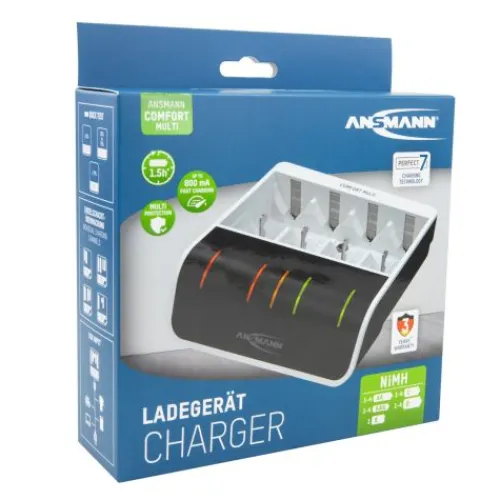 ANSMANN AG Akku-Ladegerät Comfort Multi^ Akku-ladegeräte