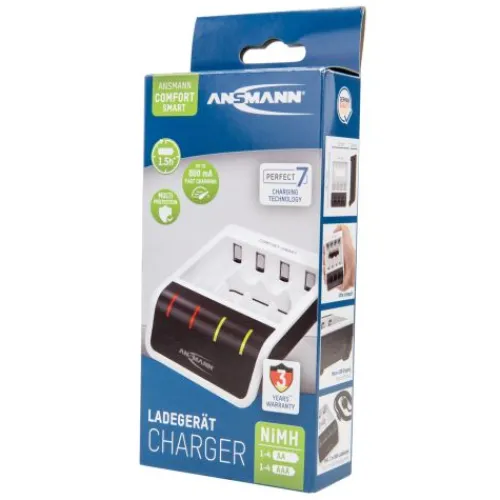 ANSMANN AG Akku-Ladegerät Comfort Smart^ Akku-ladegeräte