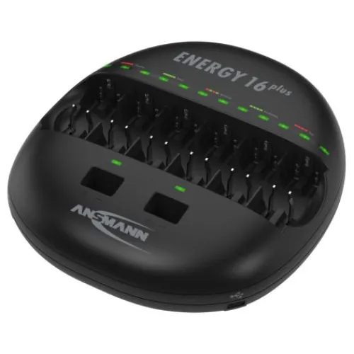 ANSMANN AG Akku-Ladegerät Energy 16 plus^ Akku-ladegeräte