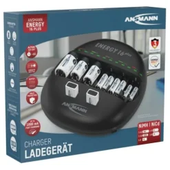 ANSMANN AG Akku-Ladegerät Energy 16 plus^ Akku-ladegeräte