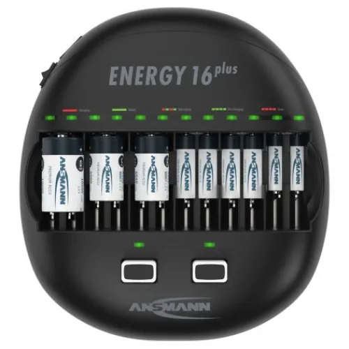 ANSMANN AG Akku-Ladegerät Energy 16 plus^ Akku-ladegeräte