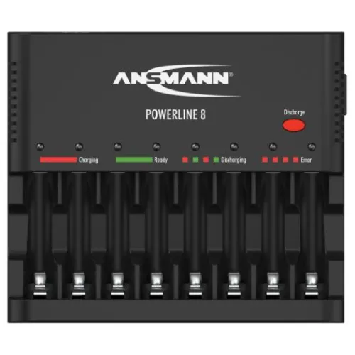 ANSMANN AG Akku-Ladegerät Powerline 8^ Akku-ladegeräte