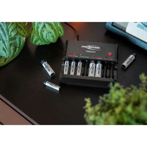 ANSMANN AG Akku-Ladegerät Powerline 8^ Akku-ladegeräte