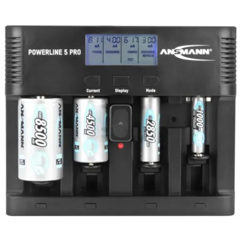 ANSMANN AG Akku-Ladegerät Powerline 5 Pro^ Akku-ladegeräte