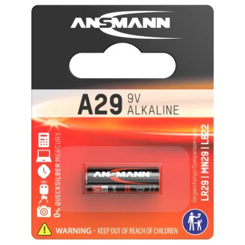ANSMANN AG Alkaline Batterie A29 / LR29^ Spezialzellen Batterien