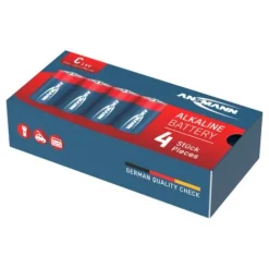 ANSMANN AG Alkaline Batterie Baby C / LR14 4er Karton^ Batterien