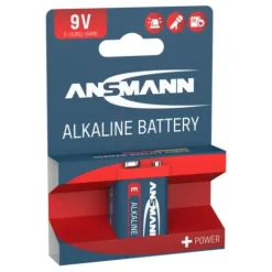 ANSMANN AG Alkaline Batterie Block E / 6LR61 1er Papierblister^ Batterien
