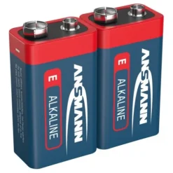 ANSMANN AG Alkaline Batterie Block E / 6LR61 2er Karton^ Batterien
