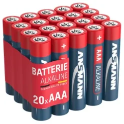 ANSMANN AG Alkaline Batterie Micro AAA / LR03 20er Box^ Batterien