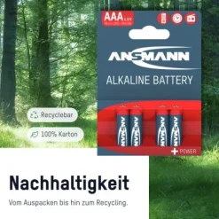 ANSMANN AG Alkaline Batterie Micro AAA / LR03 20er Box^ Batterien