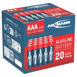 ANSMANN AG Alkaline Batterie Micro AAA / LR03 20er Box^ Batterien