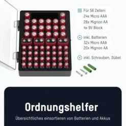 ANSMANN AG Alkaline Batterie Micro AAA / LR03  & Mignon AA / LR6 52er Karton^ Batterien
