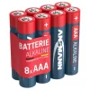 ANSMANN AG Alkaline Batterie Micro AAA / LR03 8er Karton^ Batterien
