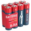 ANSMANN AG Alkaline Batterie Mignon AA / LR6 8er Karton^ Batterien