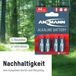 ANSMANN AG Alkaline Batterie Mignon AA / LR6 20er Box^ Batterien