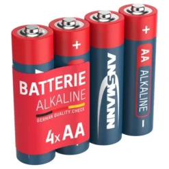 ANSMANN AG Alkaline Batterie Mignon AA / LR6 4er Papierblister^ Batterien