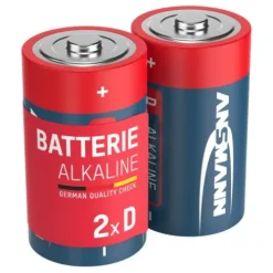 ANSMANN AG Alkaline Batterie Mono D / LR20 2er Papierblister^ Batterien