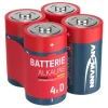 ANSMANN AG Alkaline Batterie Mono D / LR20 4er Karton^ Batterien