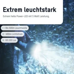 ANSMANN AG Arbeitsleuchte HS5R wiederaufladbar^ Handscheinwerfer