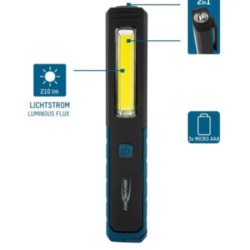 ANSMANN AG Arbeitsleuchte WL210B batteriebetrieben^ Arbeitsleuchten