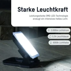 ANSMANN AG Arbeitsleuchte WL2000R-ECO wiederaufladbar^ Arbeitsleuchten