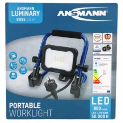 ANSMANN AG Arbeitsstrahler FL800AC kabelgebunden 10 W^ Baustrahler