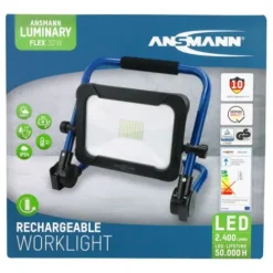 ANSMANN AG Arbeitsstrahler FL2400R wiederaufladbar 30 W^ Baustrahler