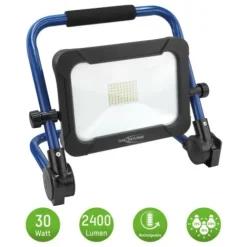 ANSMANN AG Arbeitsstrahler FL2400R wiederaufladbar 30 W^ Baustrahler