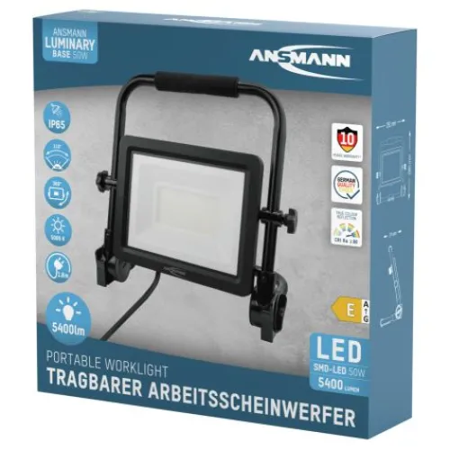 ANSMANN AG Arbeitsstrahler FL50W-AC kabelgebunden 50 W^ Baustrahler