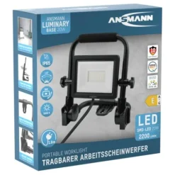 ANSMANN AG Arbeitsstrahler FL20W-AC kabelgebunden 20 W^ Baustrahler