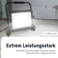 ANSMANN AG Arbeitsstrahler FL100W-AC kabelgebunden 100 W^ Baustrahler