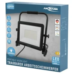 ANSMANN AG Arbeitsstrahler FL100W-AC kabelgebunden 100 W^ Baustrahler