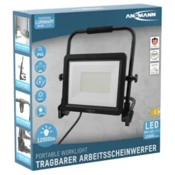 ANSMANN AG Arbeitsstrahler FL100W-AC kabelgebunden 100 W^ Baustrahler