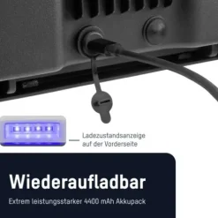 ANSMANN AG Arbeitsstrahler FL20W-R wiederaufladbar 20 W^ Baustrahler