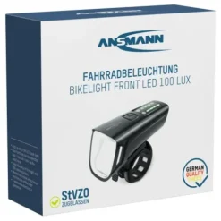 ANSMANN AG Bikelight Front-LED 100lx 1300mAh wiederaufladbar^ Fahrrad-lampen