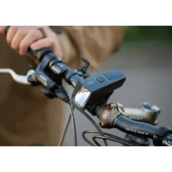 ANSMANN AG Bikelight Front-LED 100lx 1300mAh wiederaufladbar^ Fahrrad-lampen