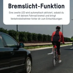 ANSMANN AG Bikelight Rear LED break wiederaufladbar^ Fahrrad-lampen