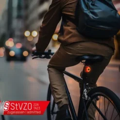 ANSMANN AG Bikelight Rear-LED round 200mAh wiederaufladbar^ Fahrrad-lampen