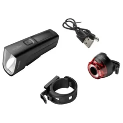ANSMANN AG Bikelight-Set LED R wiederaufladbar^ Fahrrad-lampen