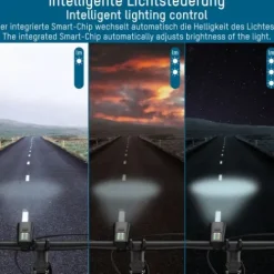 ANSMANN AG Bikelight-Set LED R wiederaufladbar^ Fahrrad-lampen