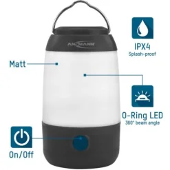 ANSMANN AG Campingleuchte Mini Camping Lantern batteriebetrieben^ Campinglampen