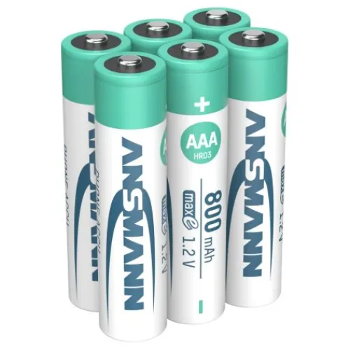ANSMANN AG Dect NiMH Akku Micro AAA 800 mAh maxE 3er Blister^ Akkus
