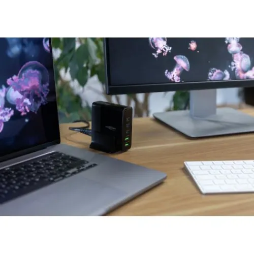 ANSMANN AG Desktop Charger mit Display DC5140PD 140W / 5 A / 140 W / 5 Port^ Usb-ladegeräte