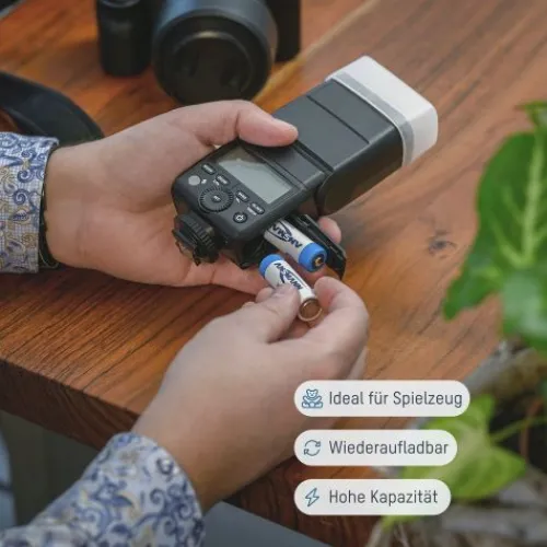 ANSMANN AG Digital NiMH Akku Mignon AA Typ 2850 (min. 2650 mAh) 4er Blister^ Akkus