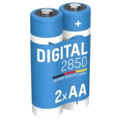 ANSMANN AG Digital NiMH Akku Mignon AA Typ 2850 (min. 2650 mAh) 2er Blister^ Akkus