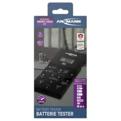 ANSMANN AG Energy Check LCD^ Batterientester & Zubehör|Batterien