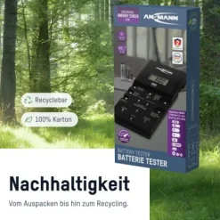 ANSMANN AG Energy Check LCD^ Batterientester & Zubehör|Batterien