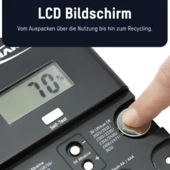 ANSMANN AG Energy Check LCD^ Batterientester & Zubehör|Batterien